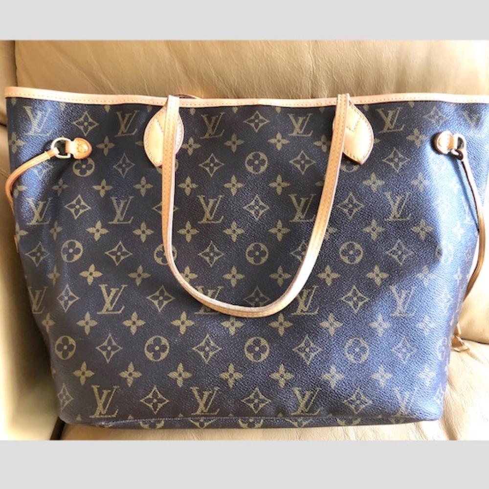 Louis Vuitton Neverfull Monogram Mm Shoulder Bag
